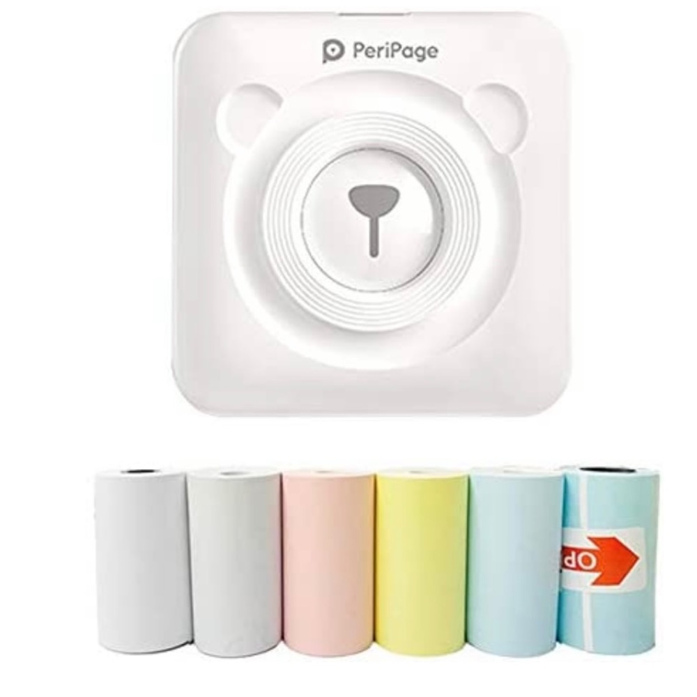 Peripage Mini Printer NWT w/6 printer rolls